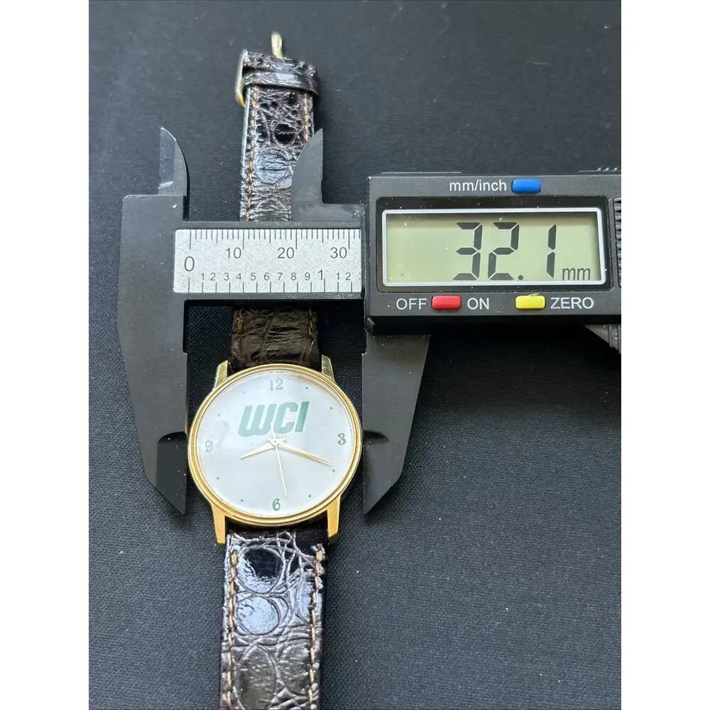 WCI Gold Tone White Dial Women’s Quartz Watch